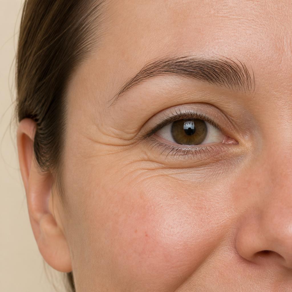 Frown lines — before treatment at Impact Medical Cosmetics